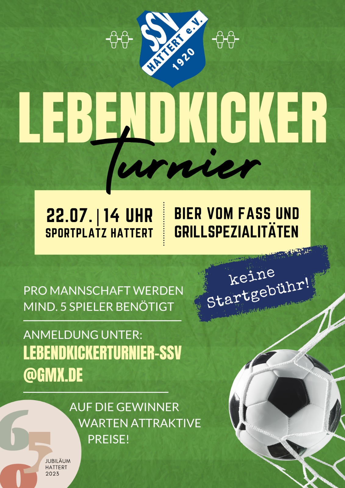 Lebendkicker Turnier SSV